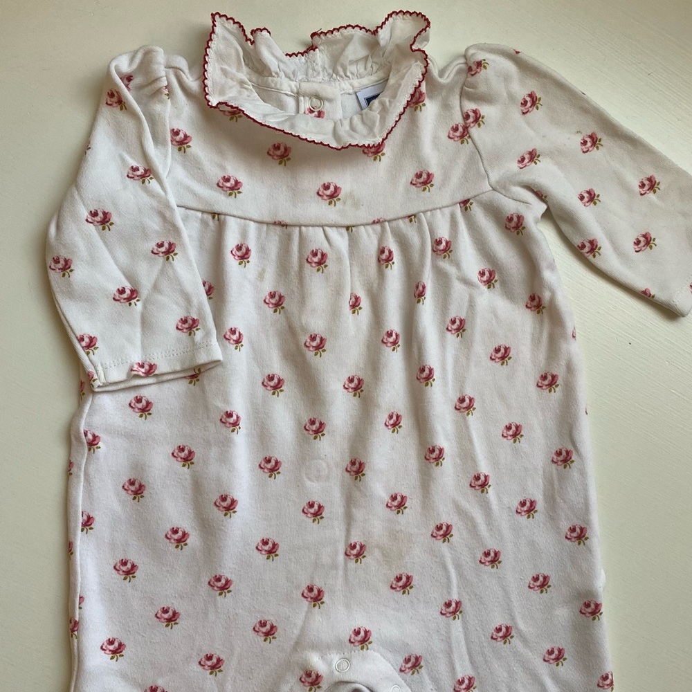 Janie & Jack girls play jumper 3-6 mo